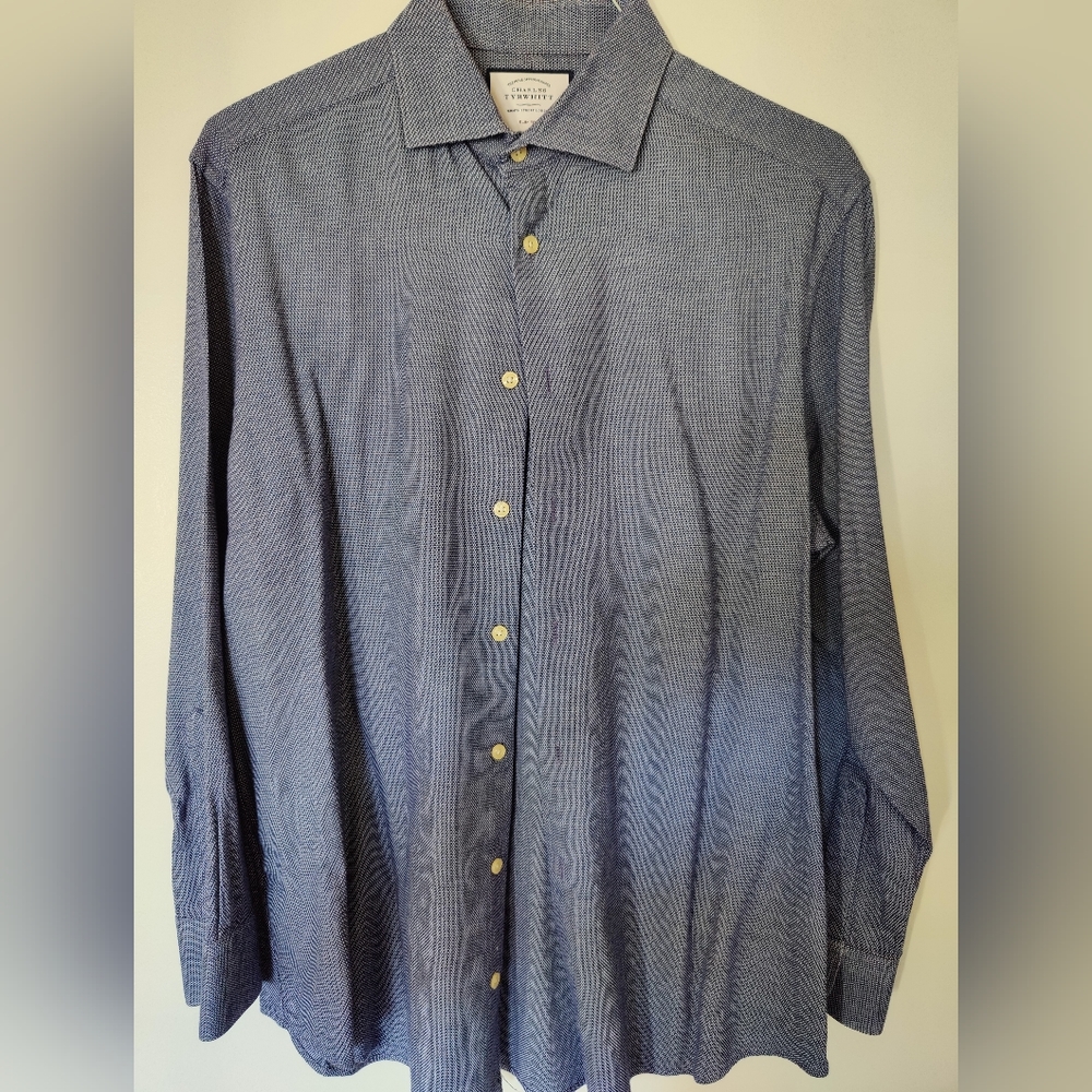 Charles Twrwhitt Shirt. 16 33 slim fit 100% cotton